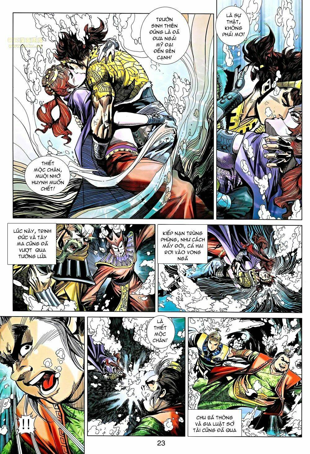 Thiên Tử Truyền Kỳ 8 - Thương Thiên Bá Hoàng [Chap 0-70] - Page 23