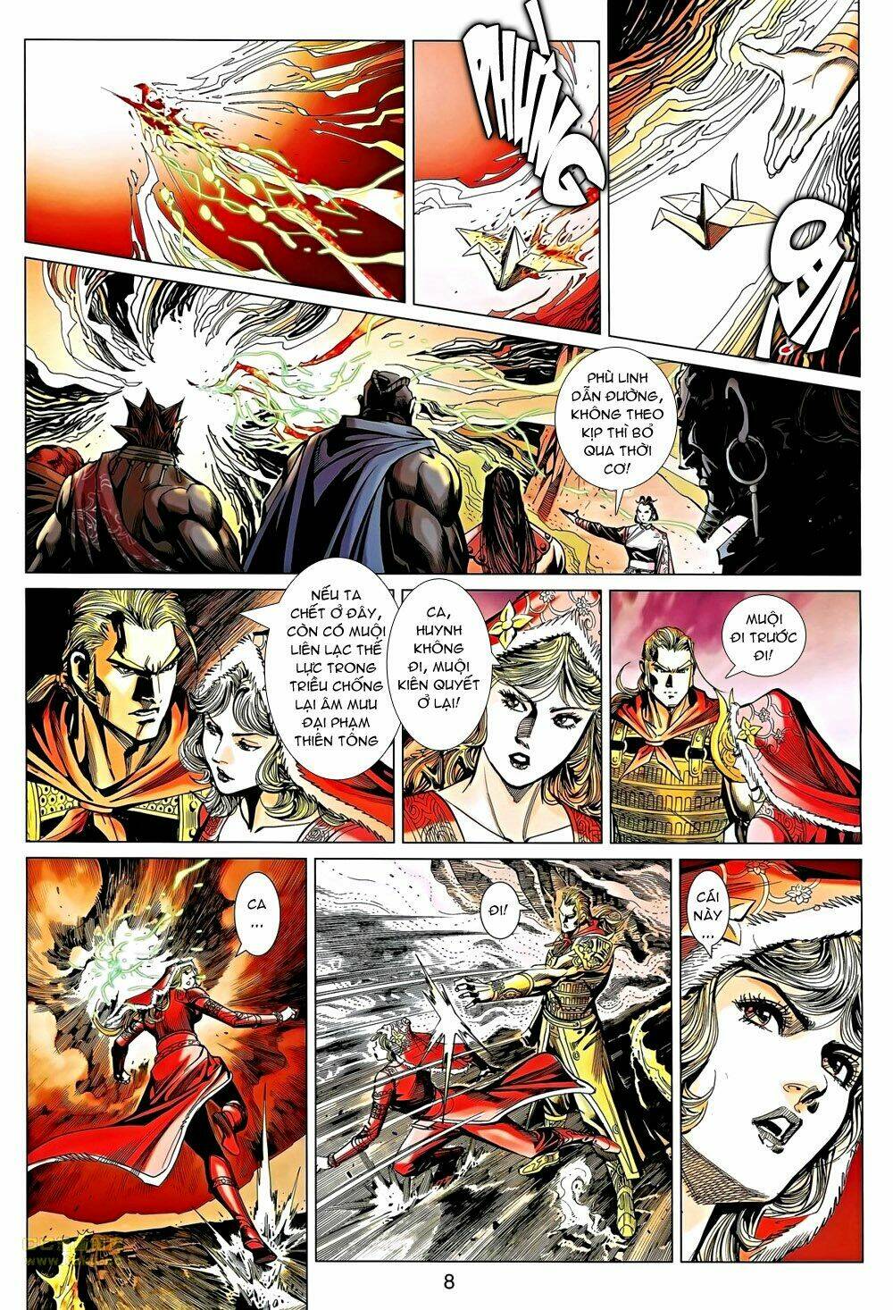 Thiên Tử Truyền Kỳ 8 - Thương Thiên Bá Hoàng [Chap 0-70] - Page 8