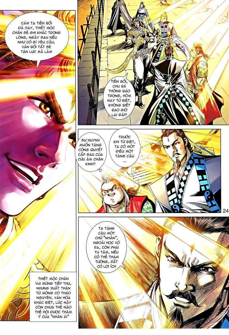 Thiên Tử Truyền Kỳ 8 - Thương Thiên Bá Hoàng [Chap 0-70] - Page 24