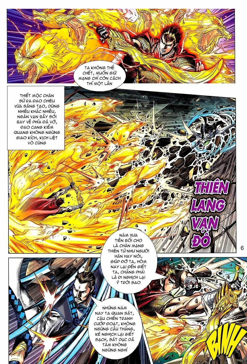 Thiên Tử Truyền Kỳ 8 - Thương Thiên Bá Hoàng [Chap 0-70] - Page 6