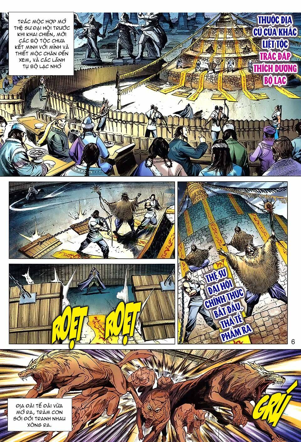 Thiên Tử Truyền Kỳ 8 - Thương Thiên Bá Hoàng [Chap 0-70] - Page 6