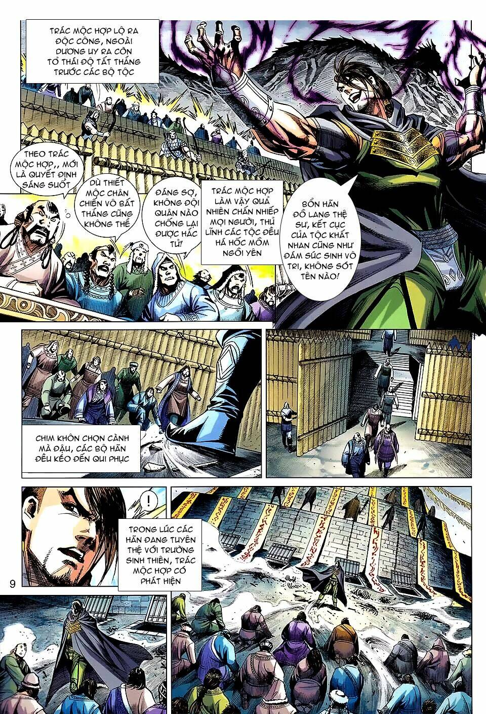 Thiên Tử Truyền Kỳ 8 - Thương Thiên Bá Hoàng [Chap 0-70] - Page 9