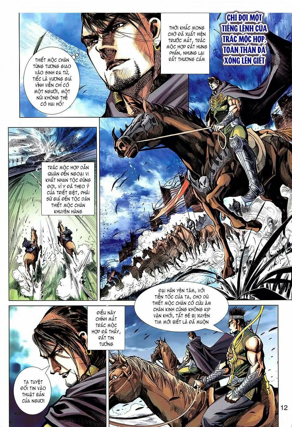 Thiên Tử Truyền Kỳ 8 - Thương Thiên Bá Hoàng [Chap 0-70] - Page 11