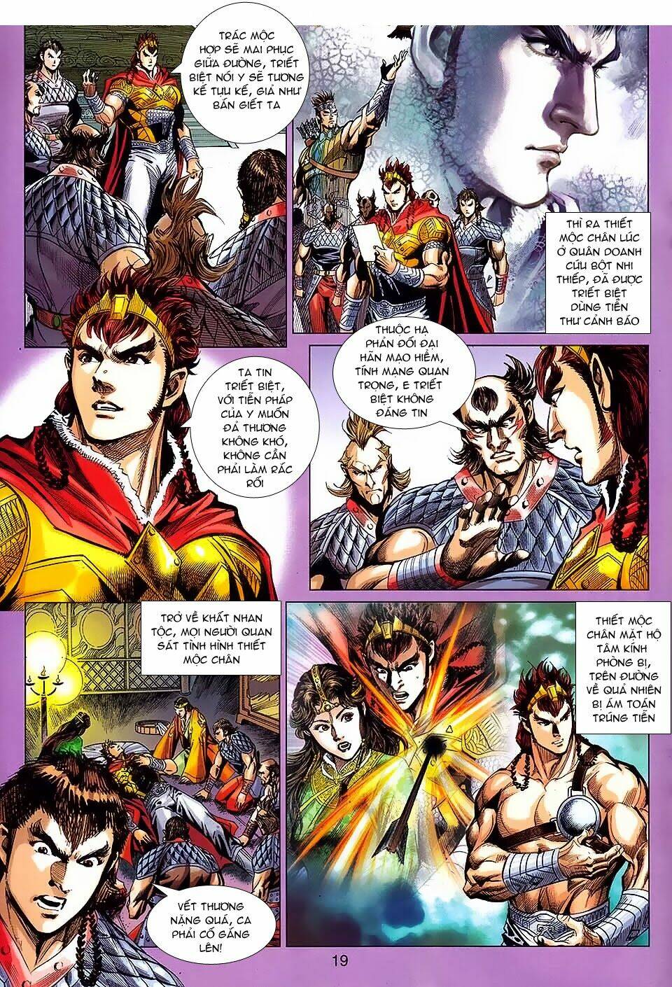 Thiên Tử Truyền Kỳ 8 - Thương Thiên Bá Hoàng [Chap 0-70] - Page 19