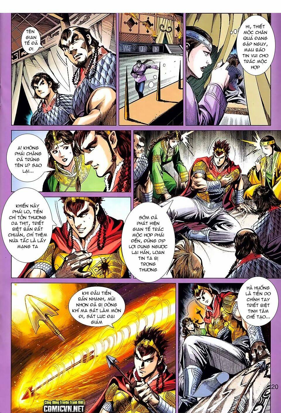 Thiên Tử Truyền Kỳ 8 - Thương Thiên Bá Hoàng [Chap 0-70] - Page 20