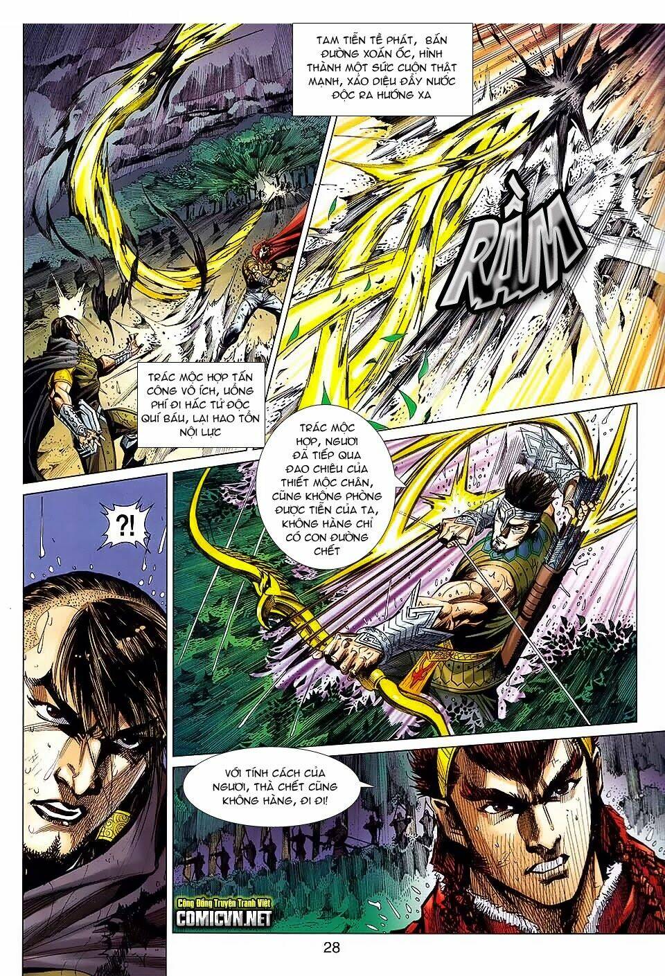 Thiên Tử Truyền Kỳ 8 - Thương Thiên Bá Hoàng [Chap 0-70] - Page 28