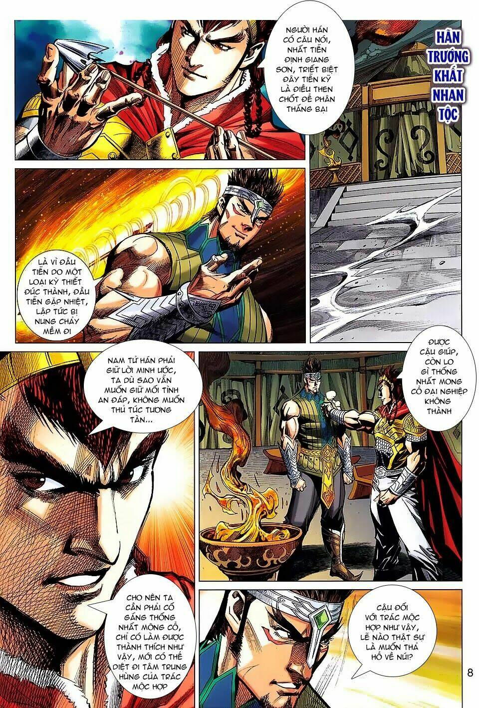 Thiên Tử Truyền Kỳ 8 - Thương Thiên Bá Hoàng [Chap 0-70] - Page 8