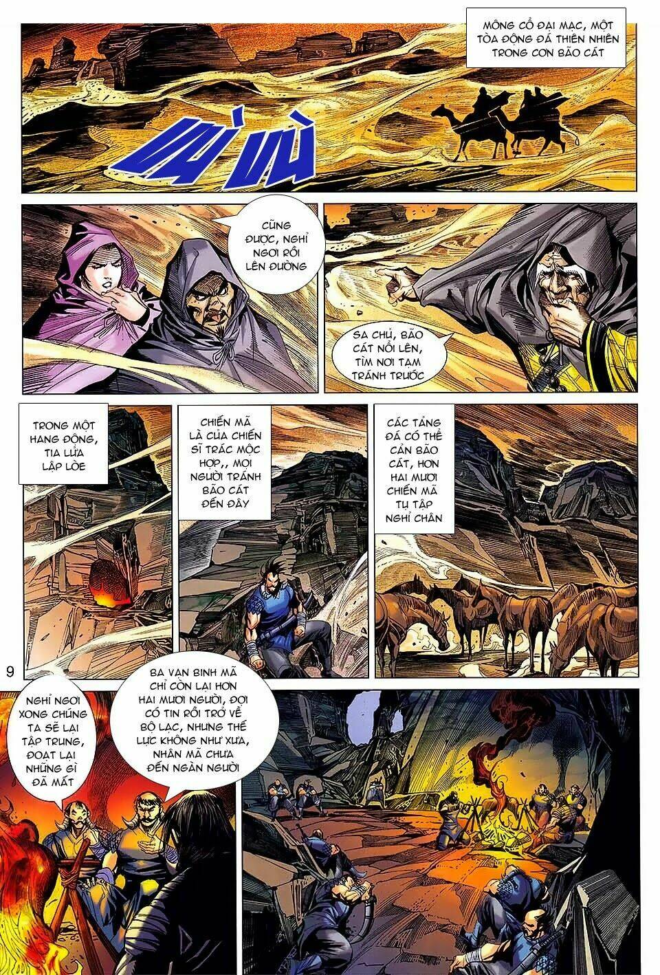 Thiên Tử Truyền Kỳ 8 - Thương Thiên Bá Hoàng [Chap 0-70] - Page 9