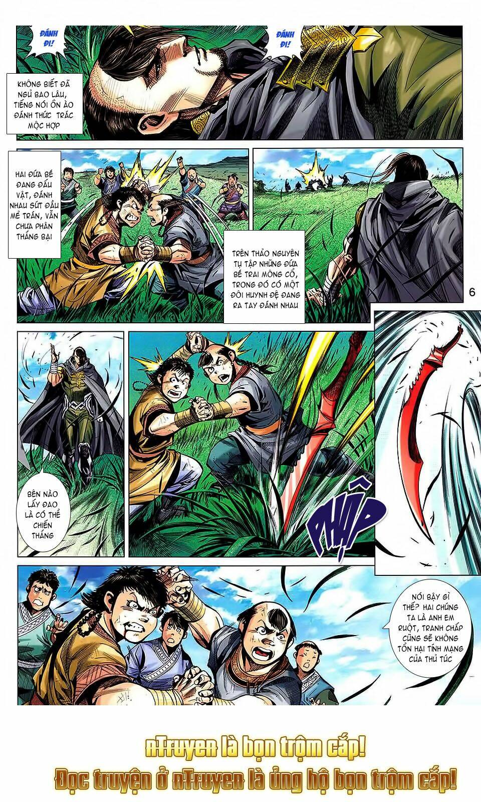 Thiên Tử Truyền Kỳ 8 - Thương Thiên Bá Hoàng [Chap 0-70] - Page 5