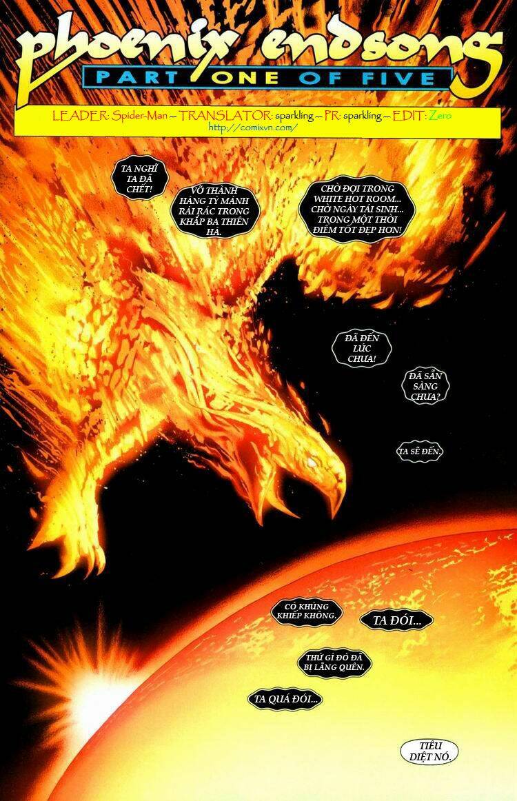 X-Men Phoenix EndSong [Chap 0-5] - Page 2