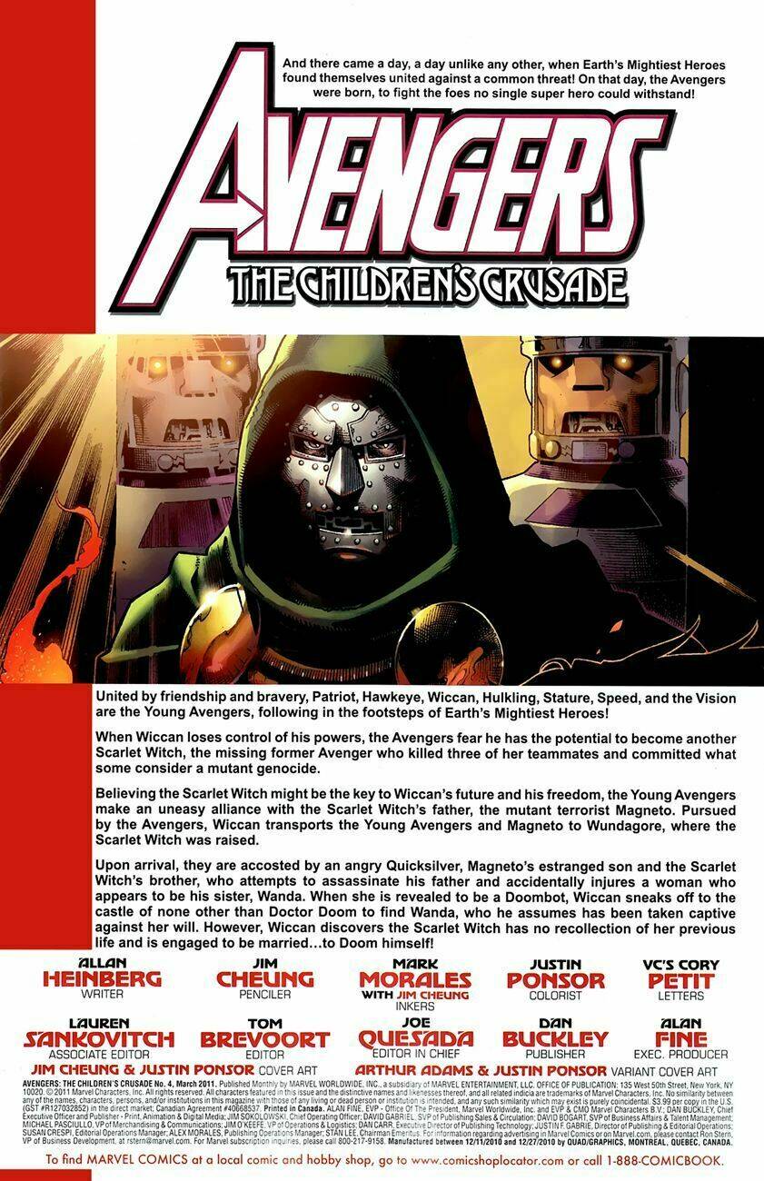 Avengers The Children's Crusade [Chap 0-7] - Page 2