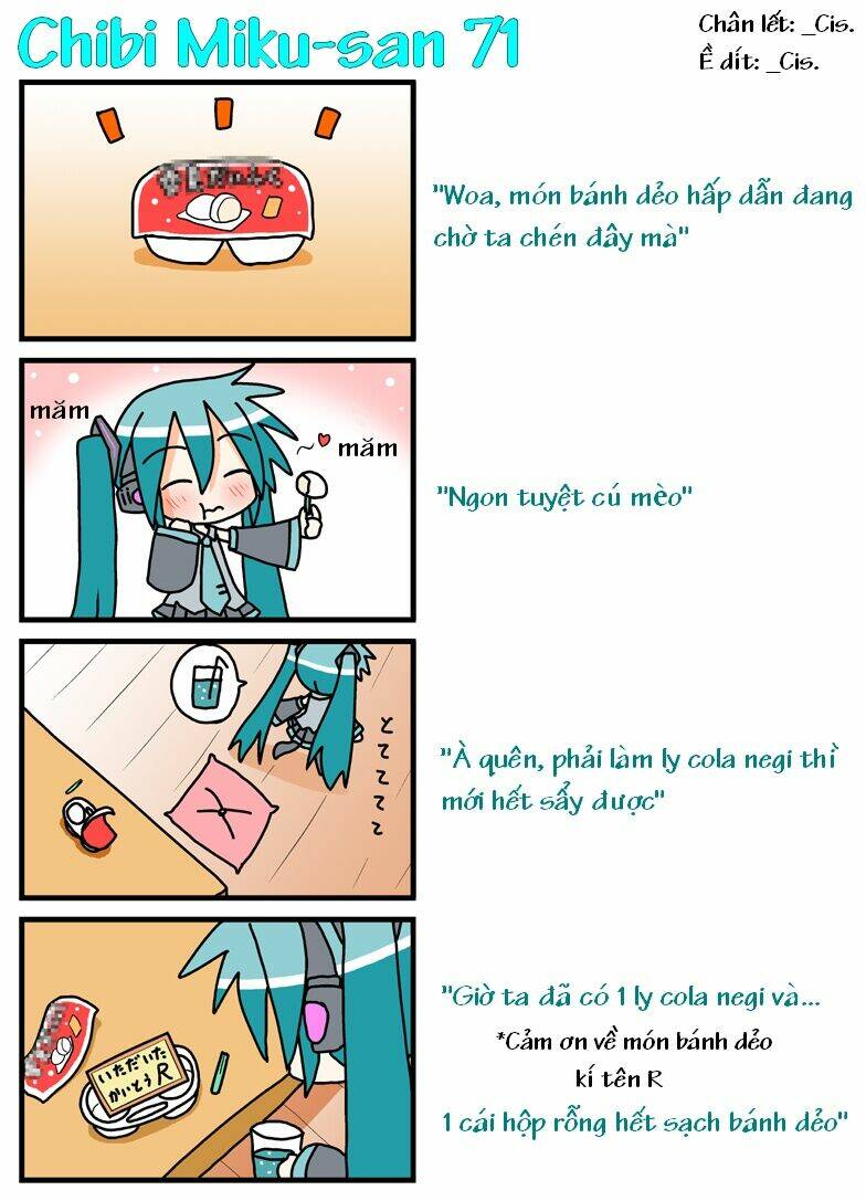 Trang truyện page_1 trong truyện tranh Chibi Miku-san - Chapter 71 - truyentvn.net