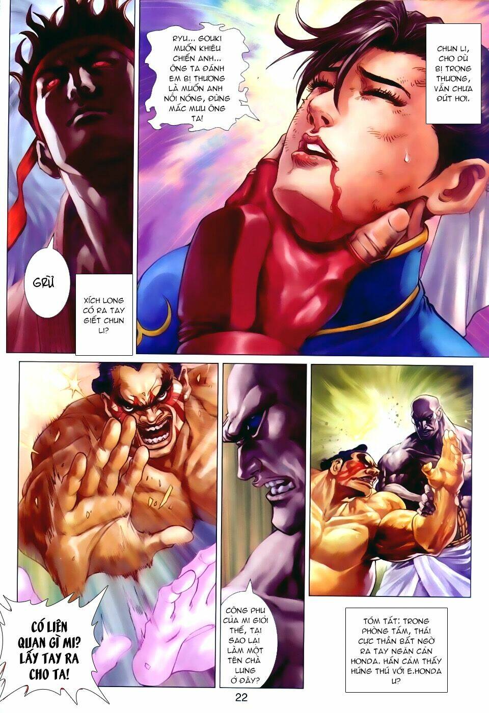 Street Fighter IV Ngoại Truyện [Chap 1-7] - Page 22