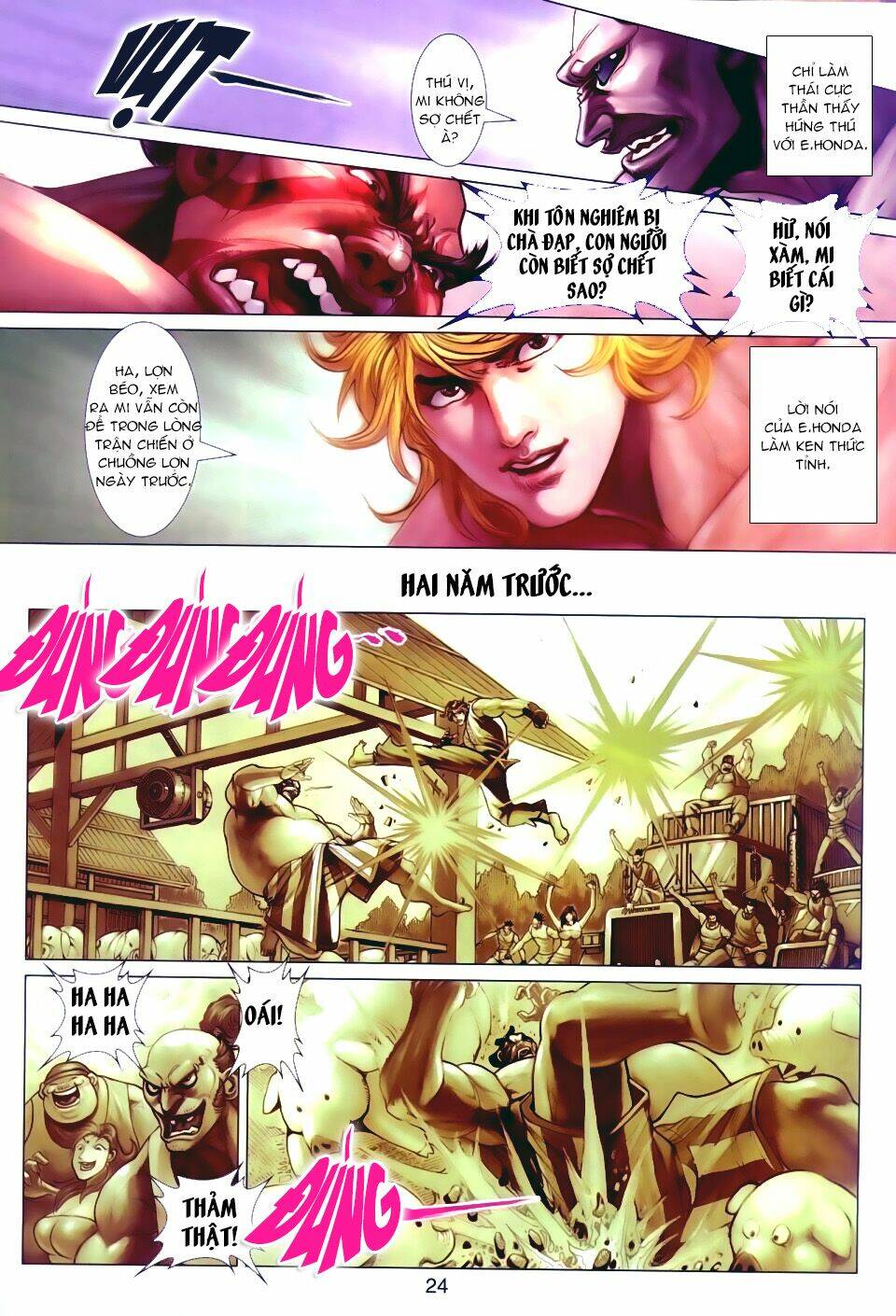 Street Fighter IV Ngoại Truyện [Chap 1-7] - Page 24