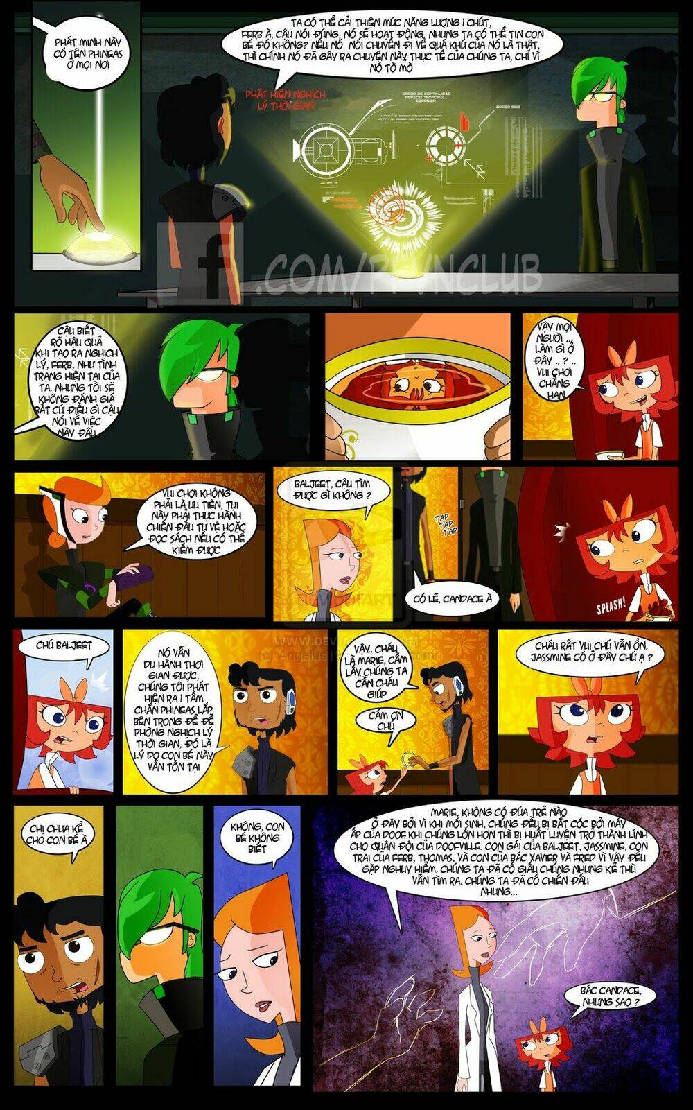 Phineas And Ferb  Lost In Time [Chap 1-4] - Page 11