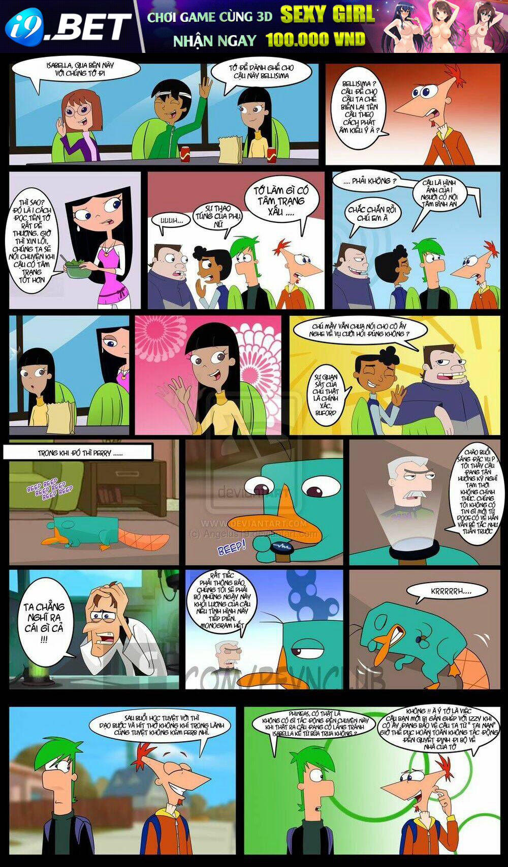 Phineas And Ferb  Lost In Time [Chap 1-4] - Page 15