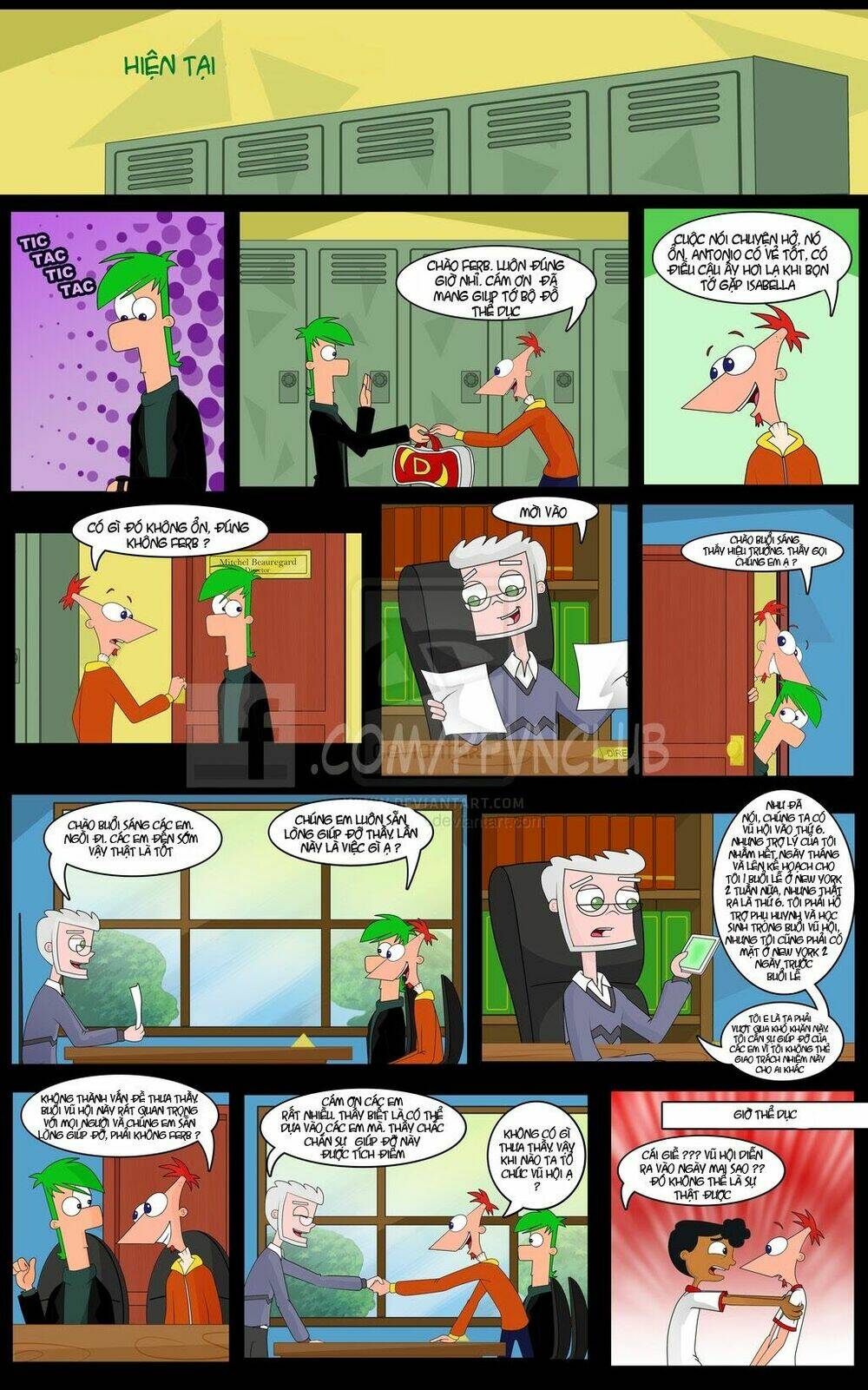 Phineas And Ferb  Lost In Time [Chap 1-4] - Page 4