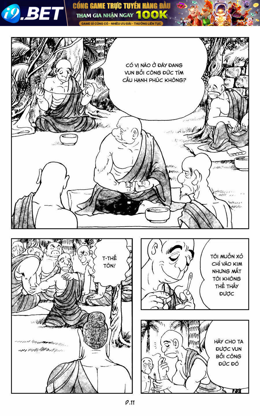 Truyện Tranh Phật Giáo Nhật Bản Quyển 003 [Chap 1-4] - Page 11