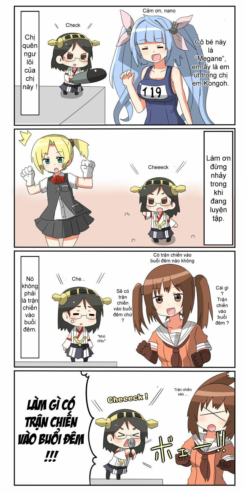 Trang truyện page_1 trong truyện tranh Kantai Collection – Puchicolle! – Puchi Collection - Chapter 3 - truyentvn.net