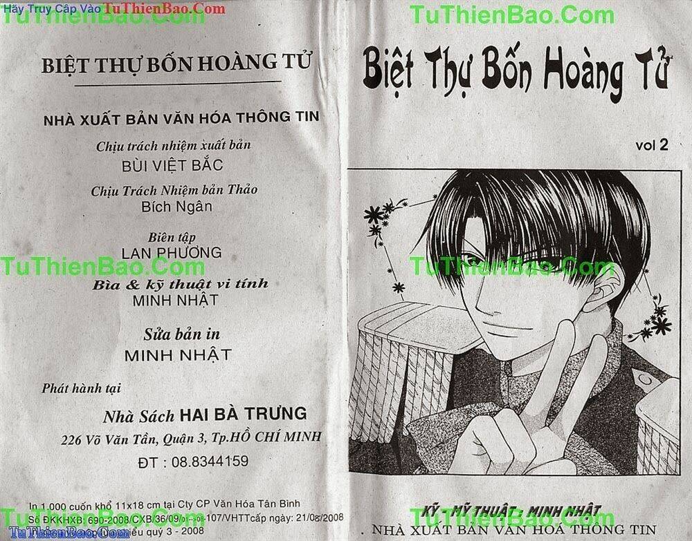 Biệt Thự 4 Hoàng Tử [Chap 1-5] - Page 2