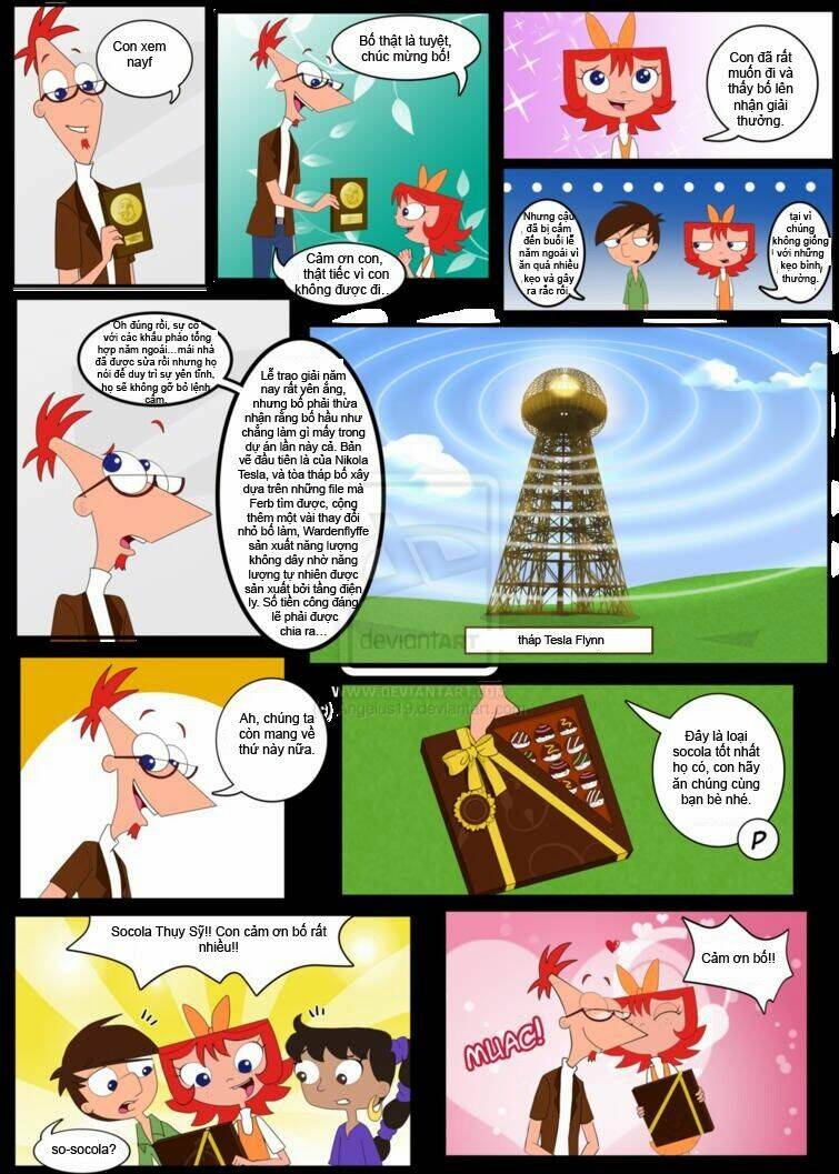 Trang truyện page_14 trong truyện tranh Phineas And Ferb : Lost In Time - Chapter 1 - truyentvn.net