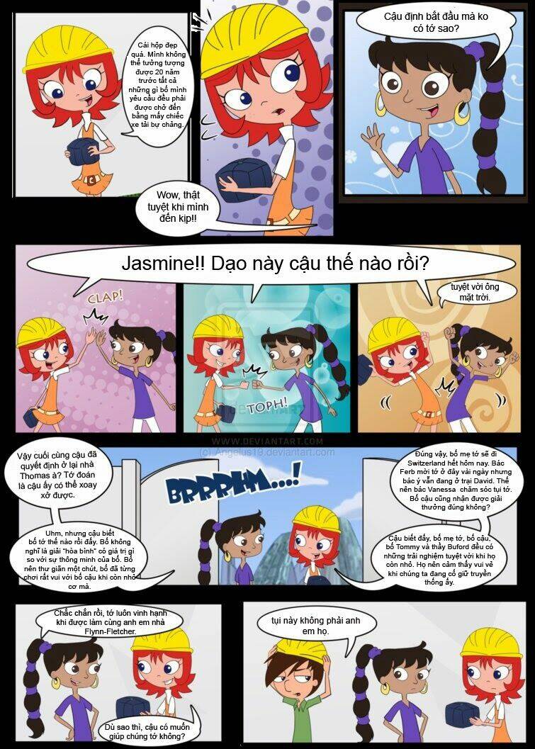 Trang truyện page_8 trong truyện tranh Phineas And Ferb : Lost In Time - Chapter 1 - truyentvn.net