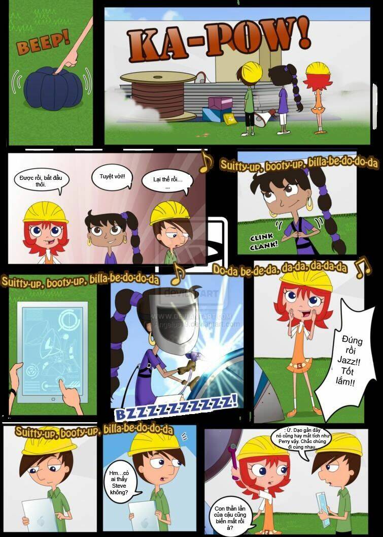 Trang truyện page_9 trong truyện tranh Phineas And Ferb : Lost In Time - Chapter 1 - truyentvn.net