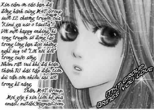 Trang truyện page_40 trong truyện tranh Kimi Ga Uso O Tsuita (You Told A lie) - Chapter 12 - truyentvn.net