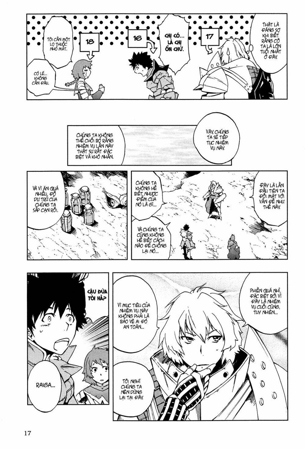 Trang truyện page_18 trong truyện tranh Thợ Săn Quái Vật – Senkou No Kariudo - Chapter 0 - truyentvn.net