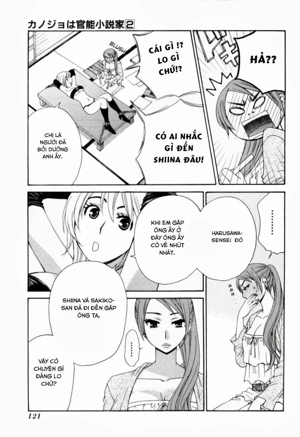 Trang truyện page_9 trong truyện tranh Kanojo Wa Kanno Shosetsuka - Chapter 16 - truyentvn.net