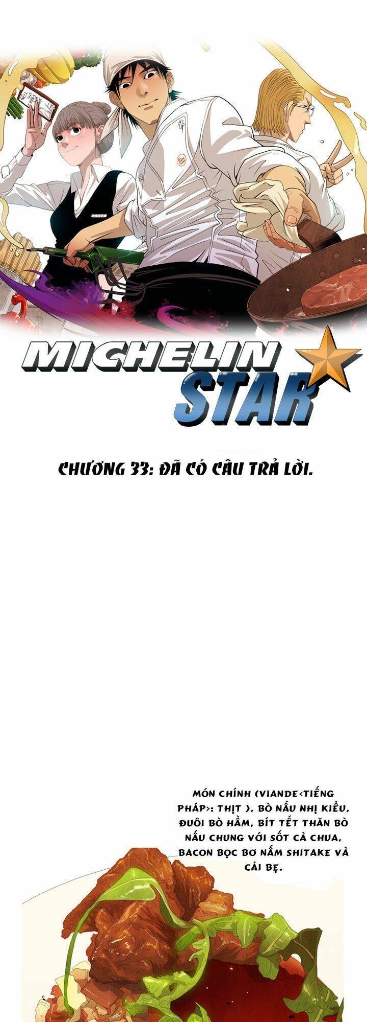 Ngôi sao ẩm thực Michelin Star [Chap 0-39] - Page 1