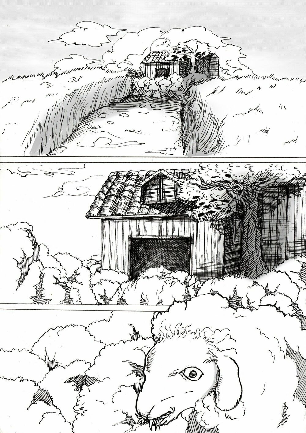 The ARTWAY to EAT THE SHEEP [Chap 1-1] - Page 2