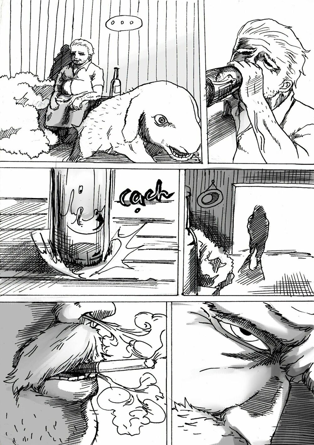 The ARTWAY to EAT THE SHEEP [Chap 1-1] - Page 4