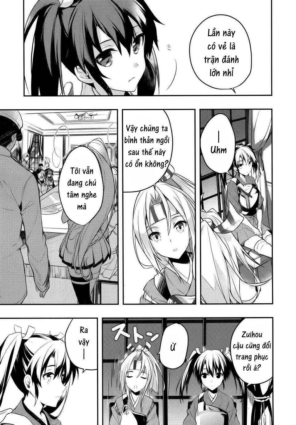 Kantai CollectionShoukaku x Zuikaku Tayuminaki sora Kara [Chap 1-3] - Page 7