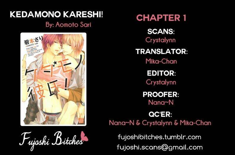 YaoiKedamono Kareshi! [Chap 1-1] - Page 2