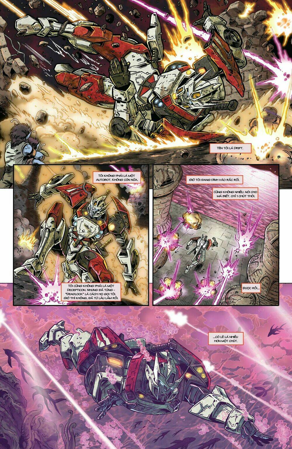 Trang truyện page_4 trong truyện tranh The Transformers: Drift – Empire Of Stone - Chapter 1 - truyentvn.net