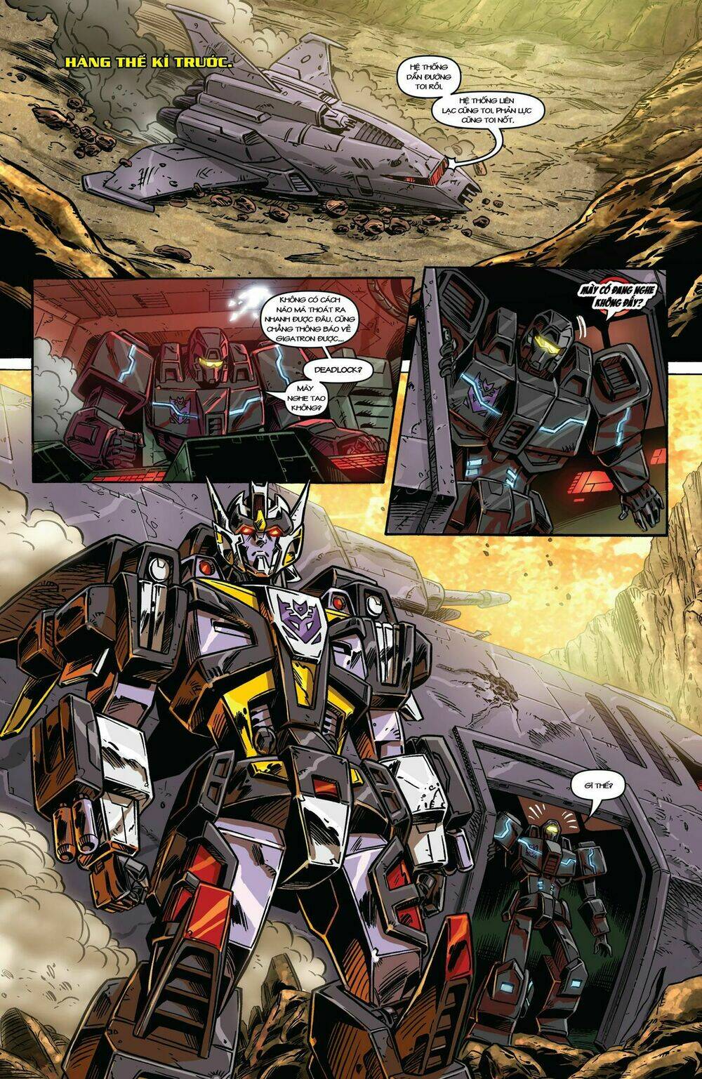 Trang truyện page_3 trong truyện tranh The Transformers: Drift – Empire Of Stone - Chapter 2 - truyentvn.net