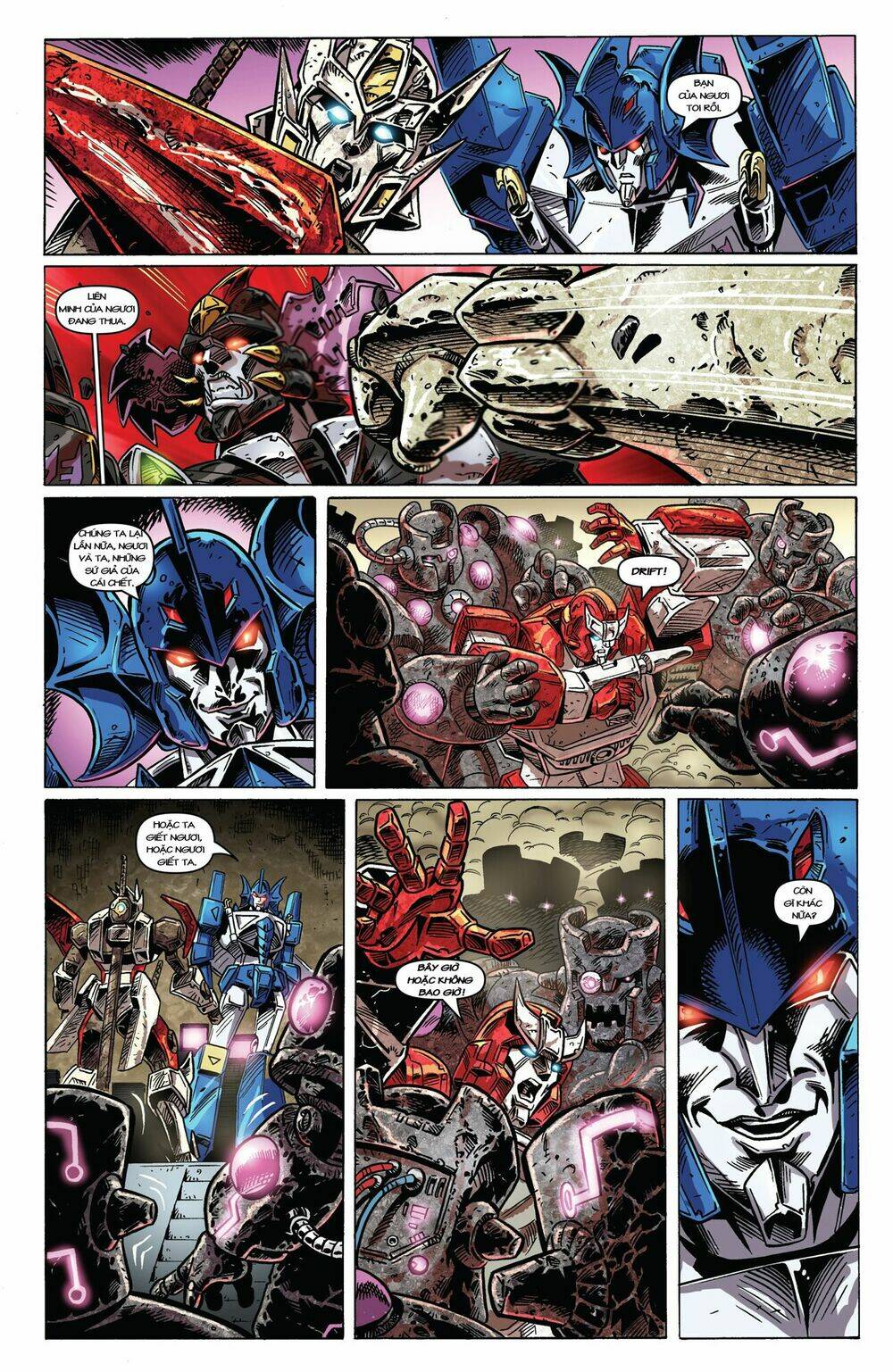 Trang truyện page_13 trong truyện tranh The Transformers: Drift – Empire Of Stone - Chapter 4 - truyentvn.net