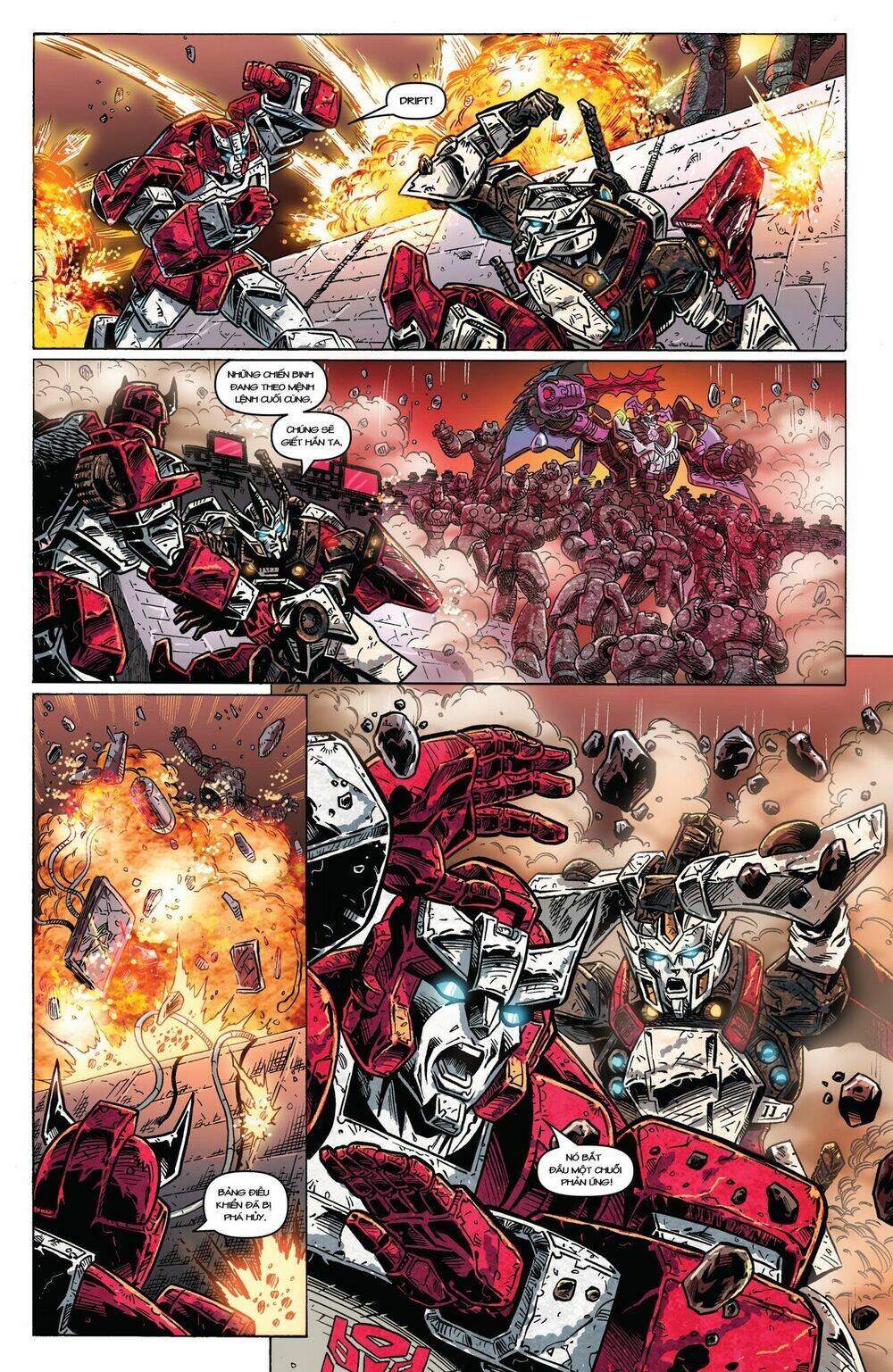 Trang truyện page_20 trong truyện tranh The Transformers: Drift – Empire Of Stone - Chapter 4 - truyentvn.net