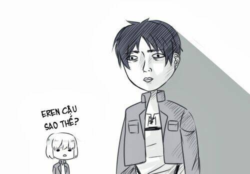 Tấn Công Người Khổng Lồ - Doujinshi Eren X Mikasa