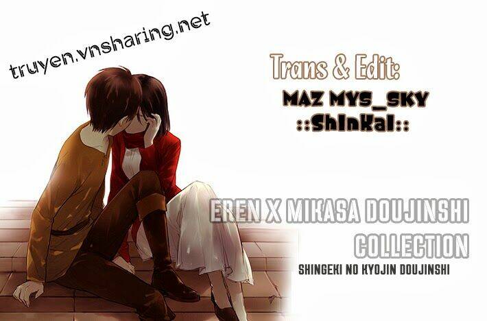 Tấn Công Người Khổng Lồ - Doujinshi Eren X Mikasa