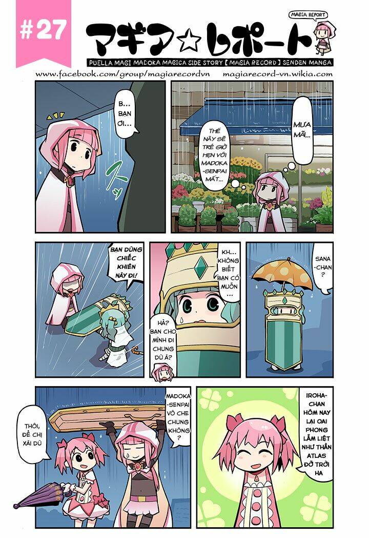 Magia☆Report - Mahou Shoujo Madoka Magica Side Story Magia Record Senden Manga [Chap 1-33] - Page 4