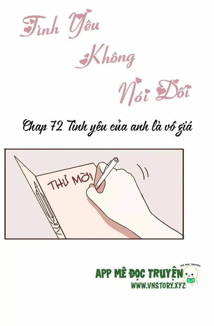 Tình yêu không nói dối [Chap 1-74]