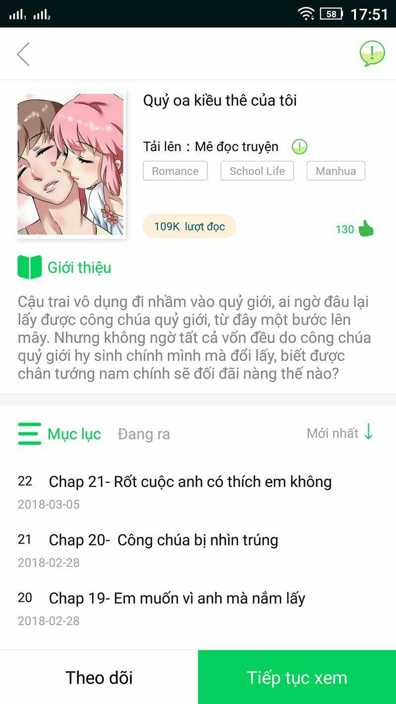 Quỷ oa kiều thê của tôi