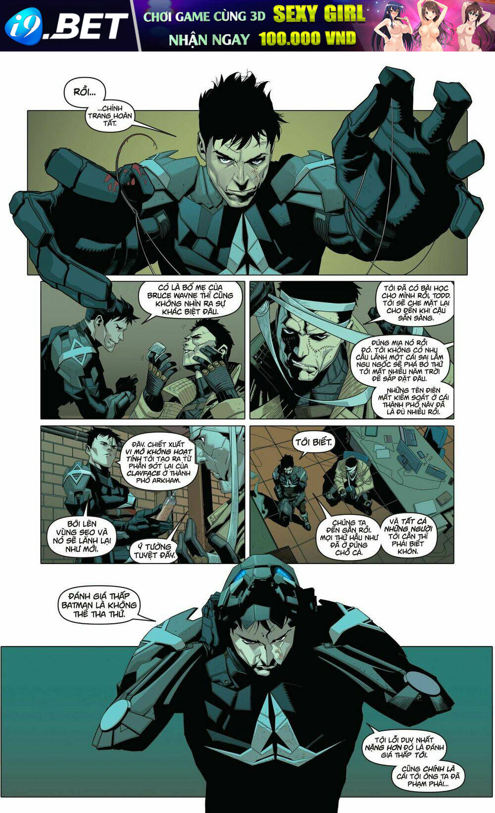 Batman Arkham Knight - Genesis  Hiệp Sĩ Arkham - Khởi Nguyên [Chap 1-1] - Page 10