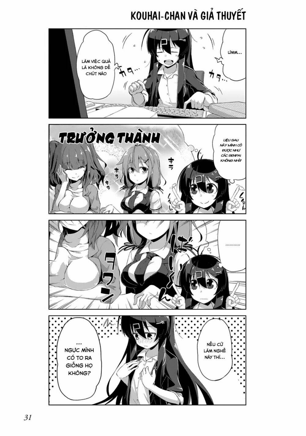 Trang truyện page_10 trong truyện tranh Ikinokore! Shachiku-chan! - Chapter 3 - truyentvn.net