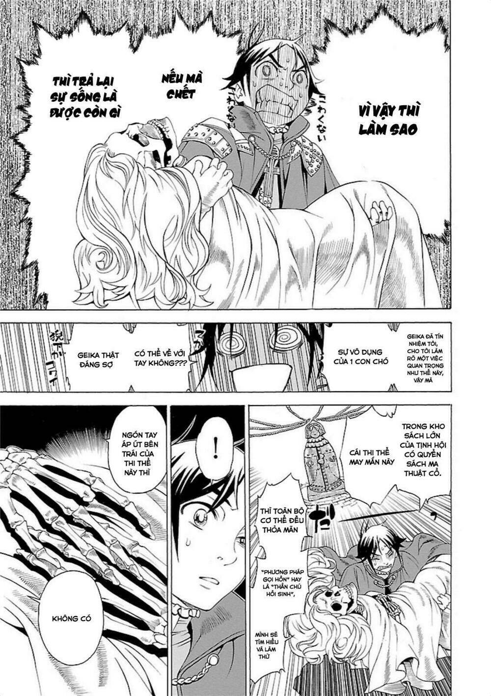 Trang truyện page_22 trong truyện tranh Seigai No Majo - Chapter 1 - truyentvn.net