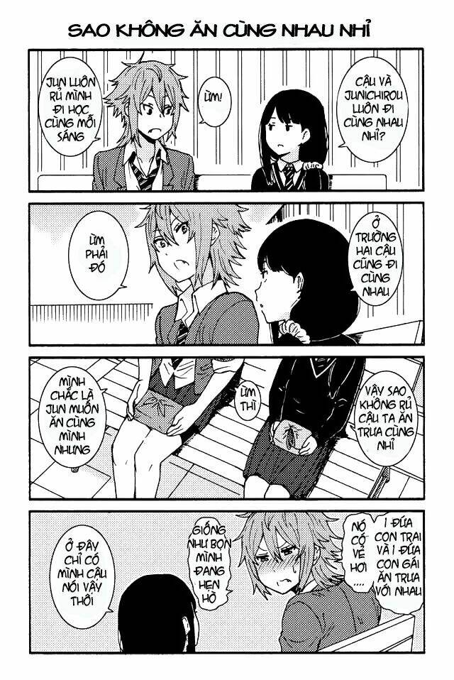 Trang truyện page_3 trong truyện tranh Tomo-chan Wa Onnanoko! - Chapter 2 - truyentvn.net