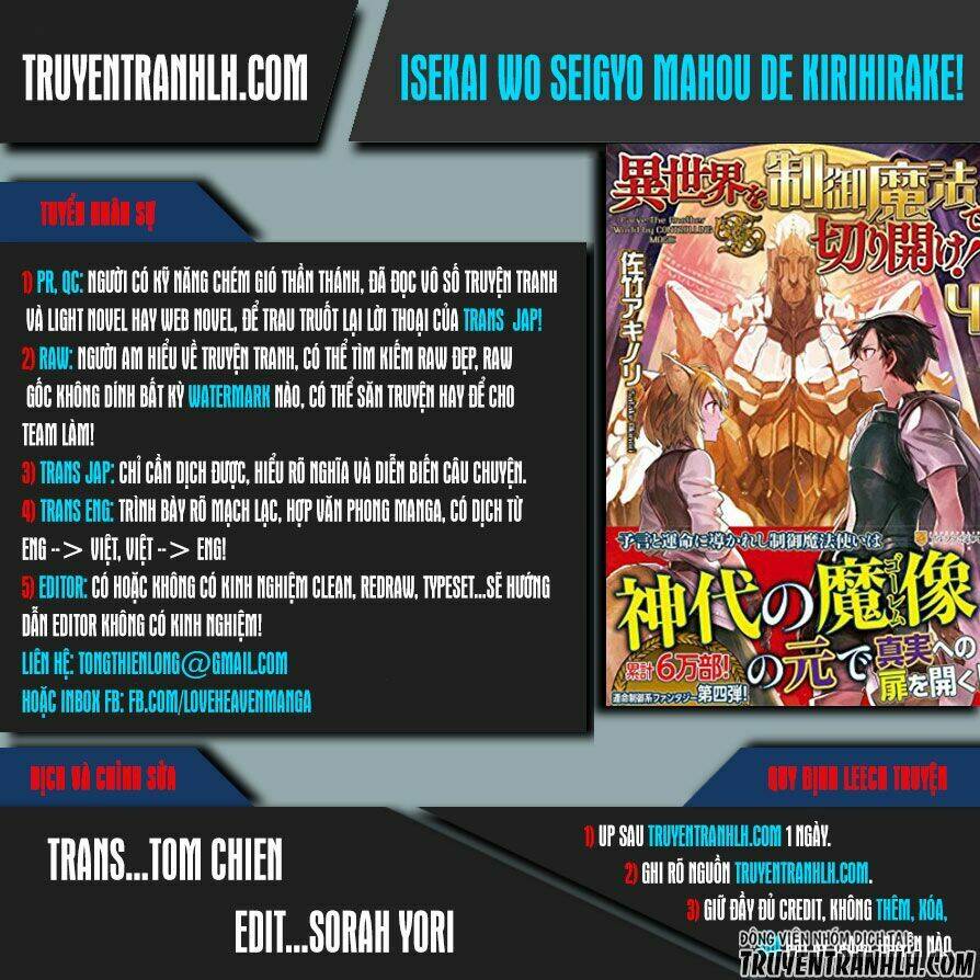 Trang truyện page_1 trong truyện tranh Isekai Wo Seigyo Mahou De Kirihirake - Chapter 9 - truyentvn.net