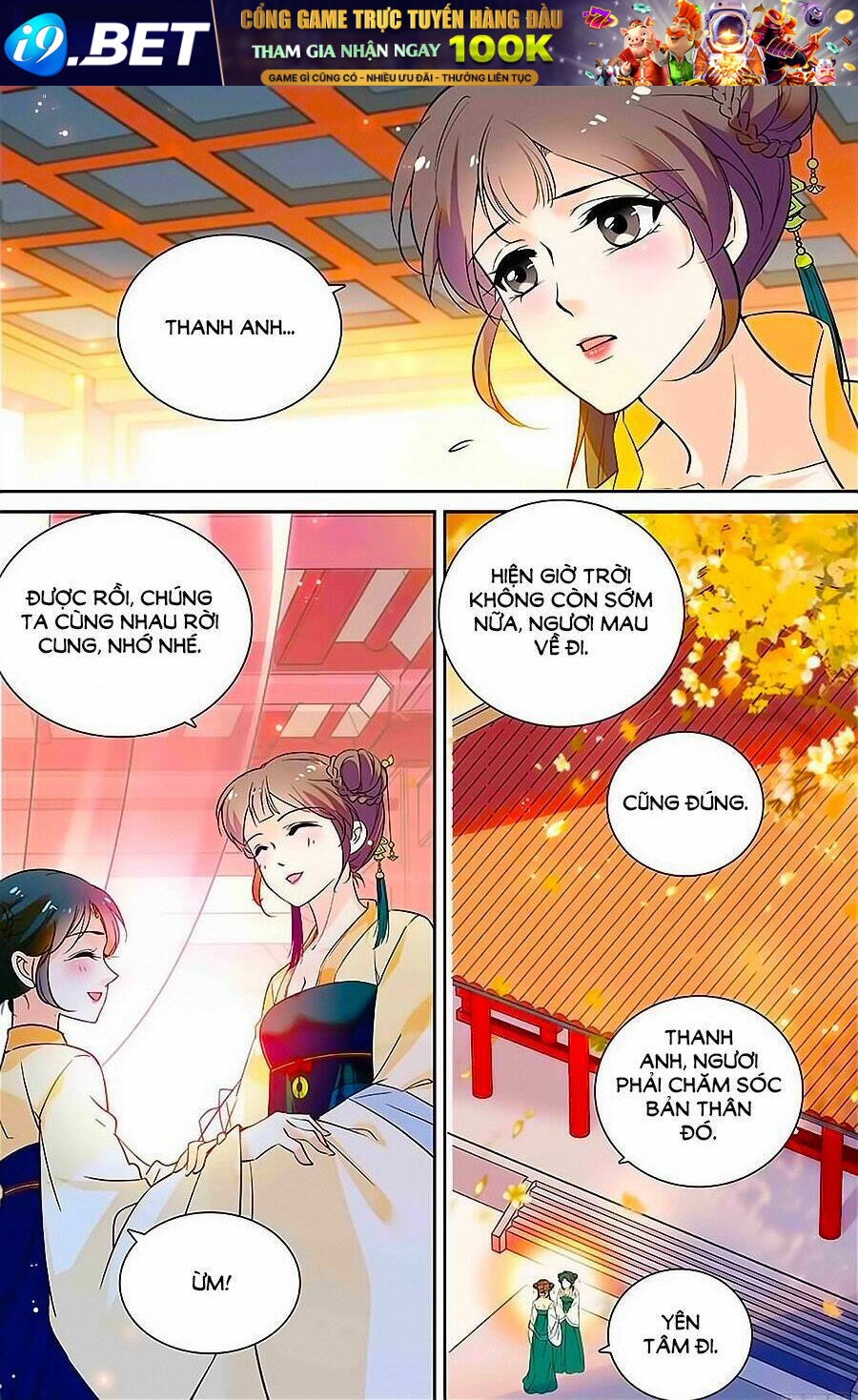 Trang truyện page_9 trong truyện tranh Nhất Thế Khuynh Thành: Lãnh Cung Khí Phi - Chapter 22 - truyentvn.net